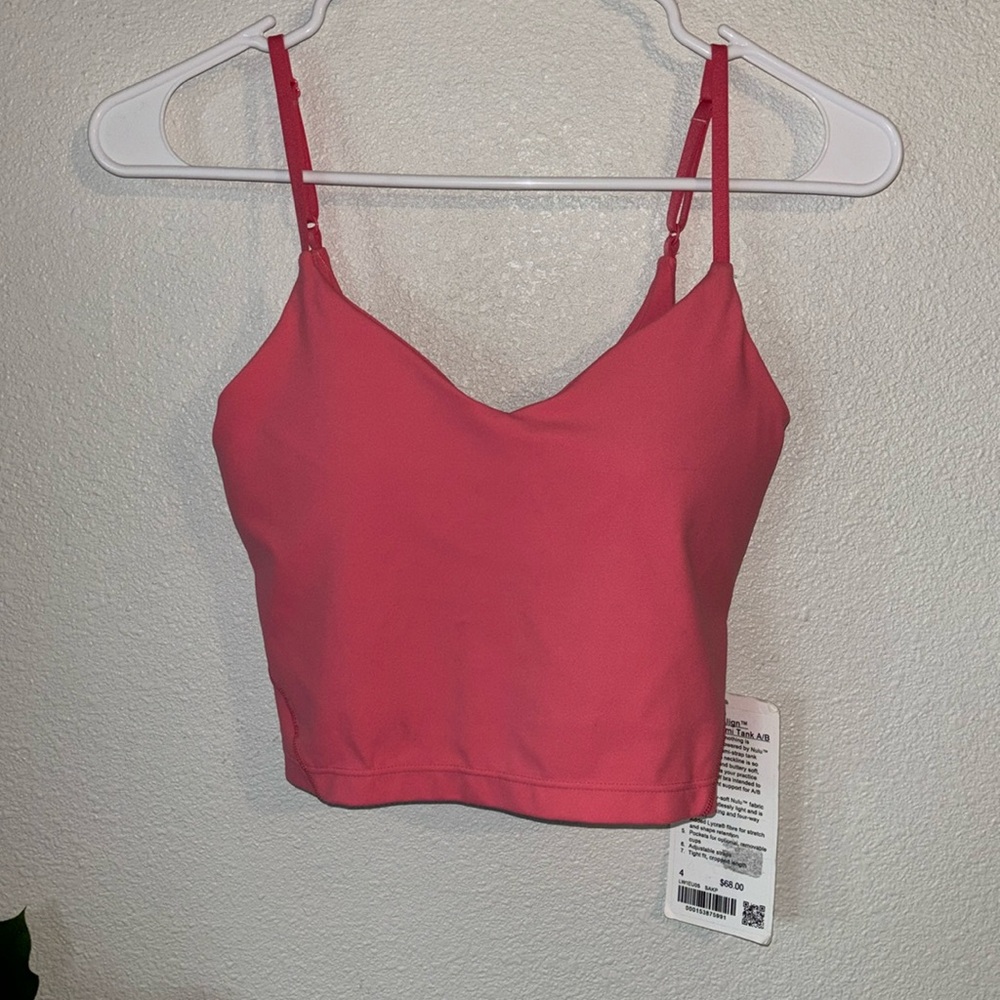 Lululemon Align Cropped Cami Tank A/B Cups